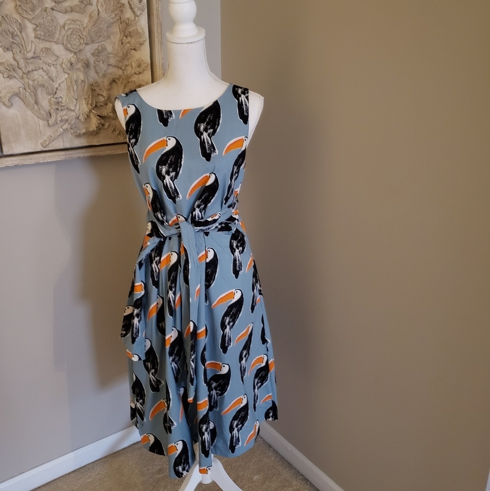 Ann Taylor Toucan Dress